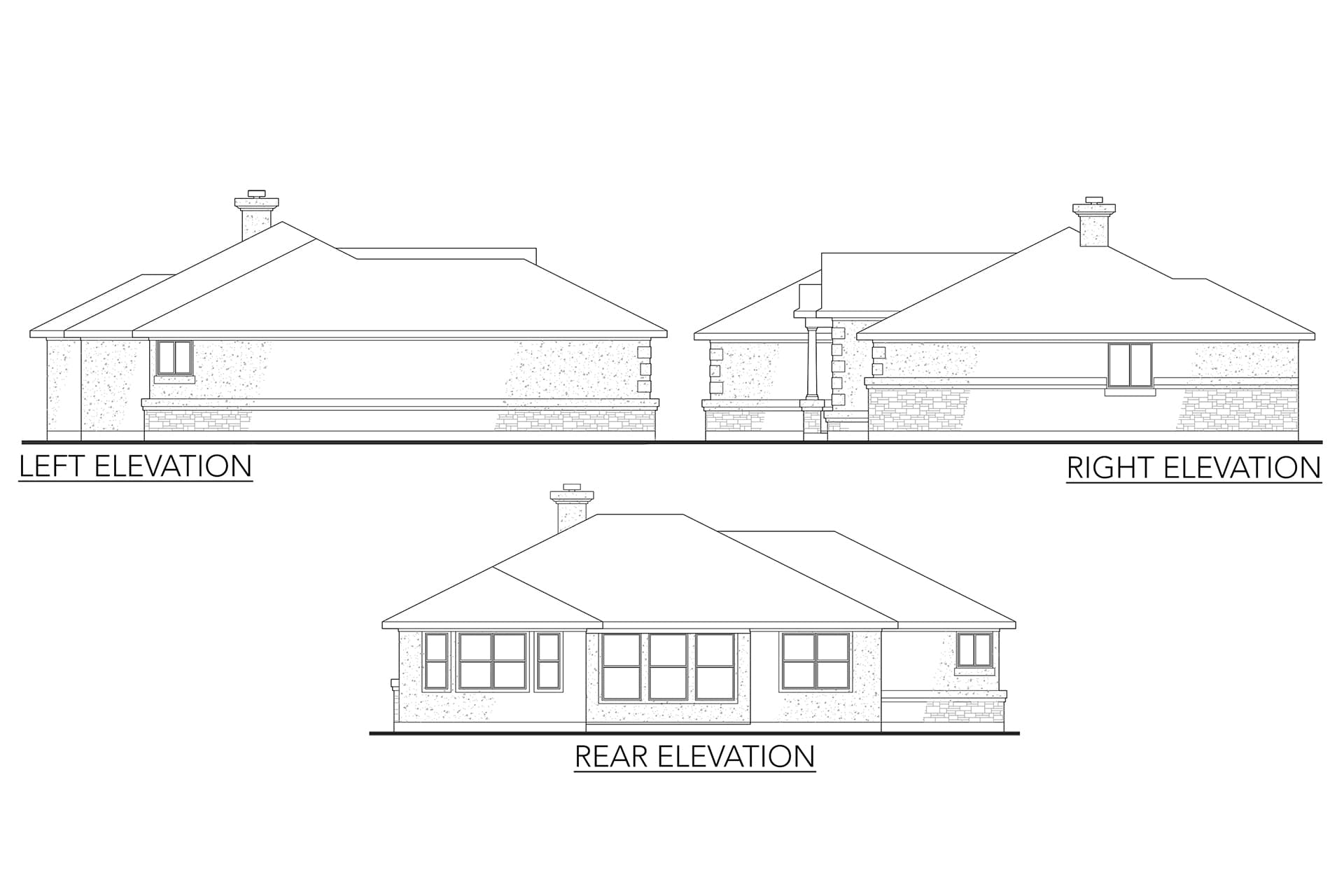 Home Plan Front Elevation