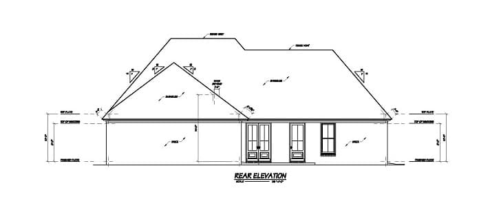 Rear Elevation