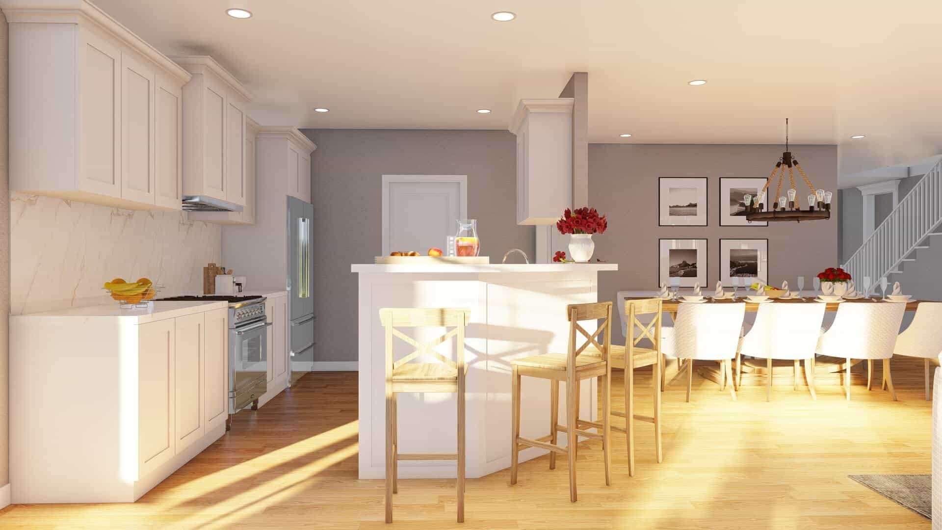 Kitchen: Breakfast Bar