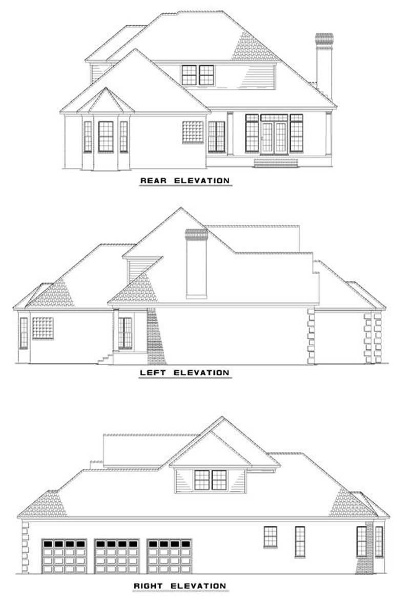 Home Plan Elevations