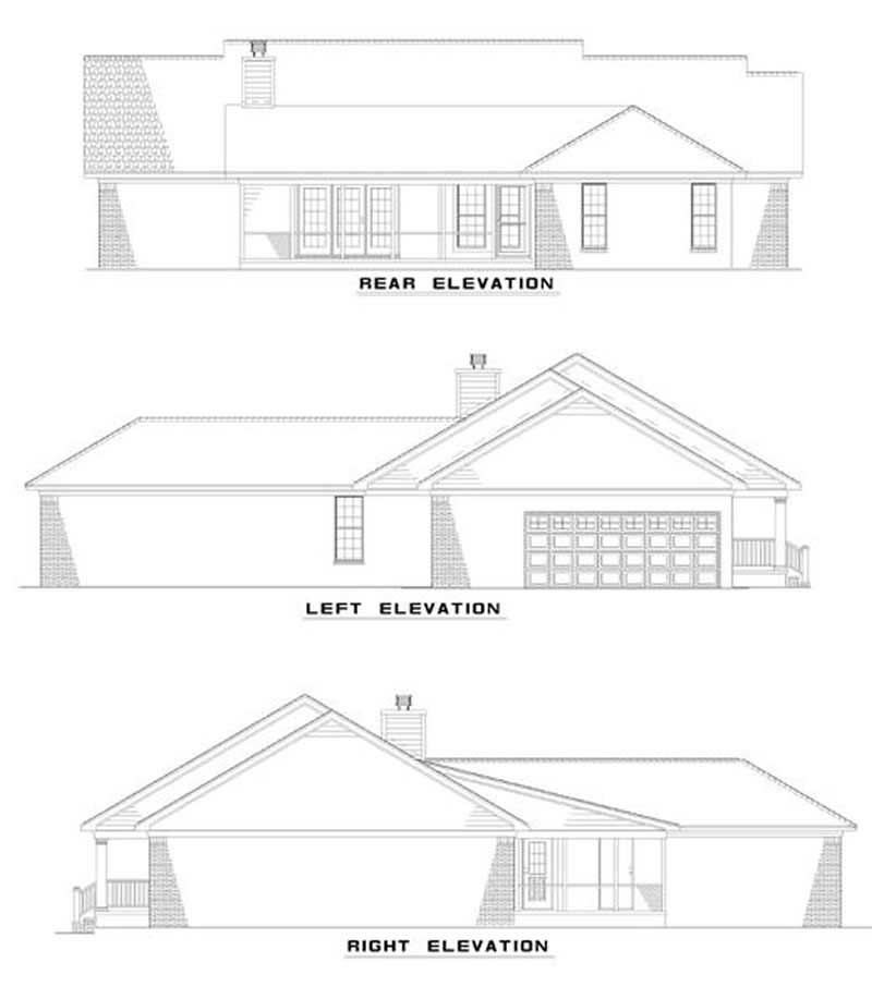 Home Plan Elevations
