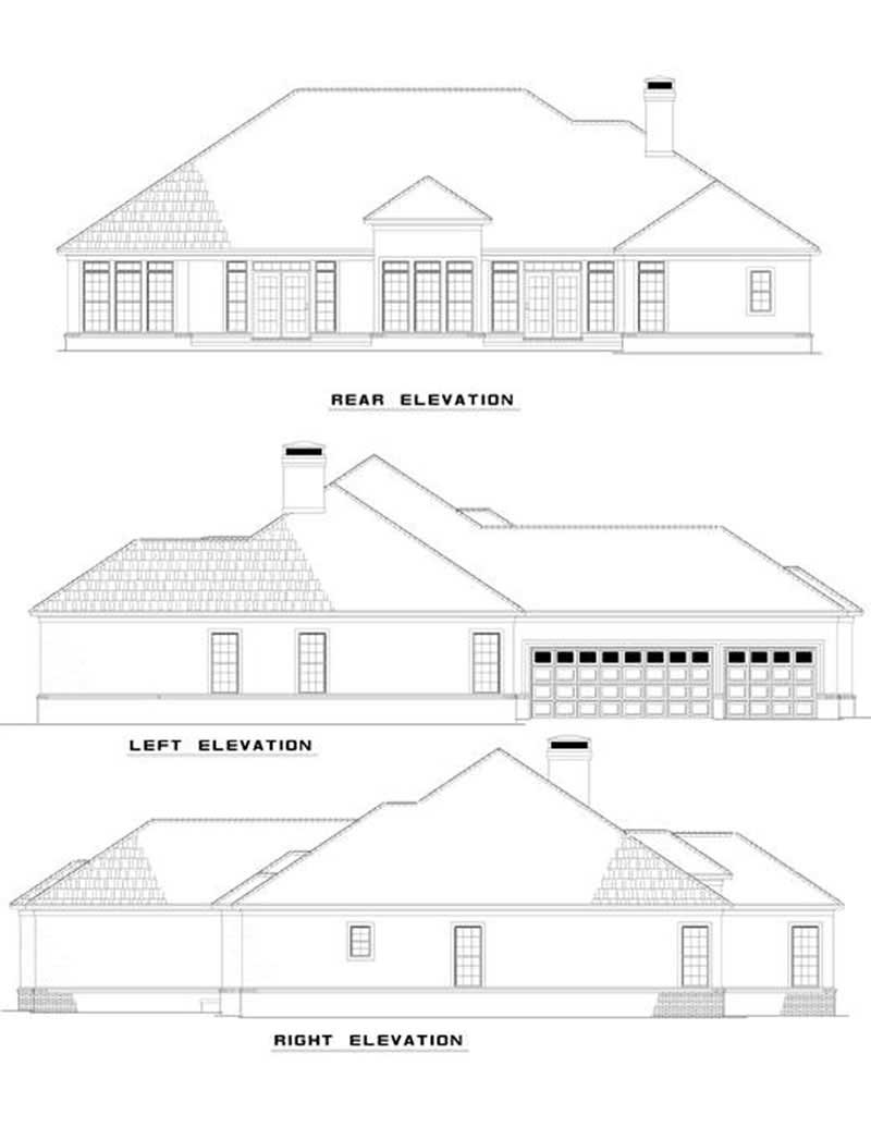 Home Plan Elevations