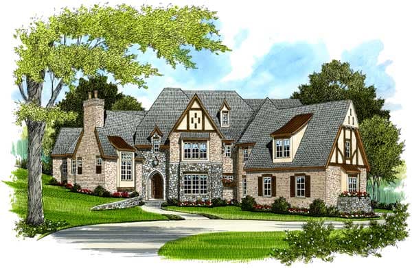 Home Plan Front Elevation