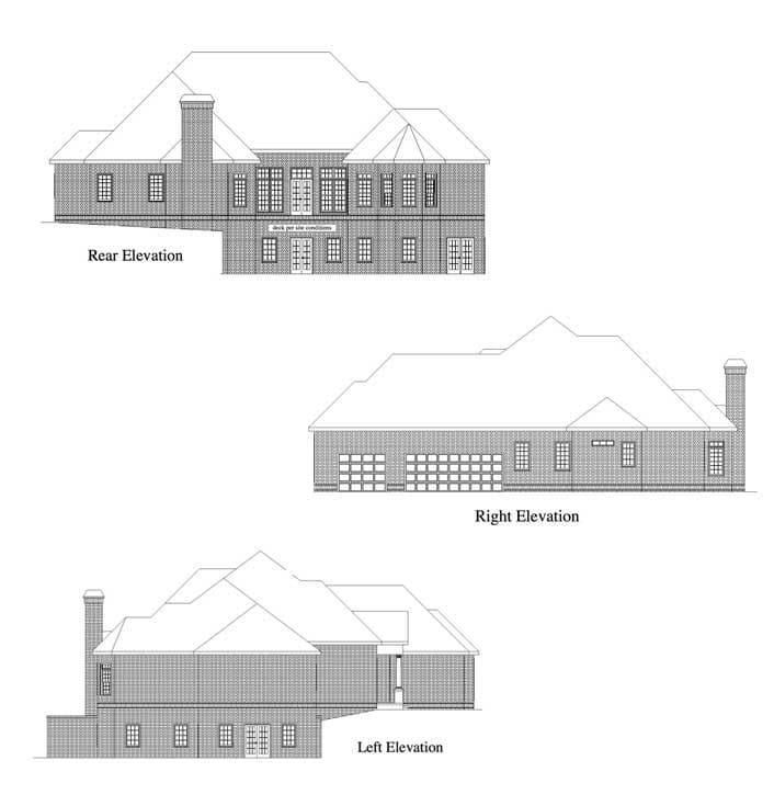 Home Plan Front Elevation