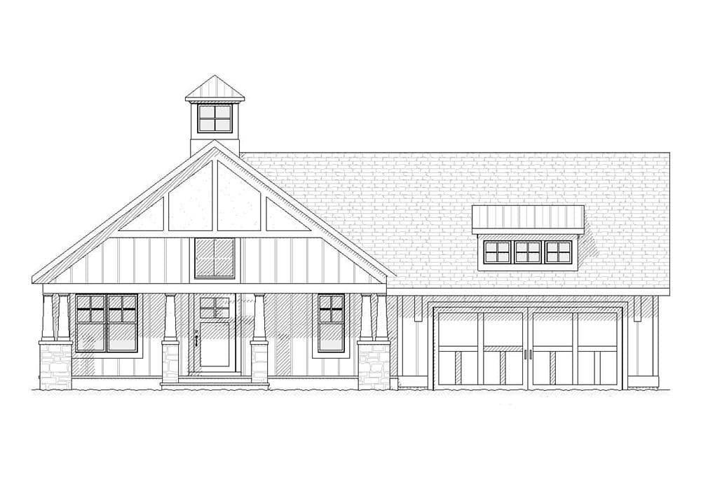 Home Plan Front Elevation