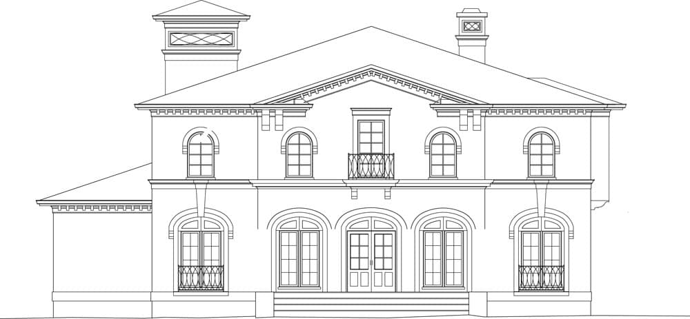 Home Plan Front Elevation