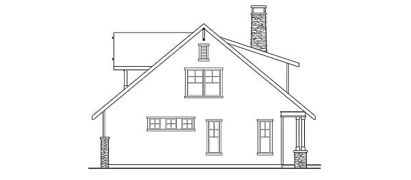 Right elevation