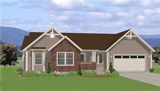 Home Plan Front Elevation