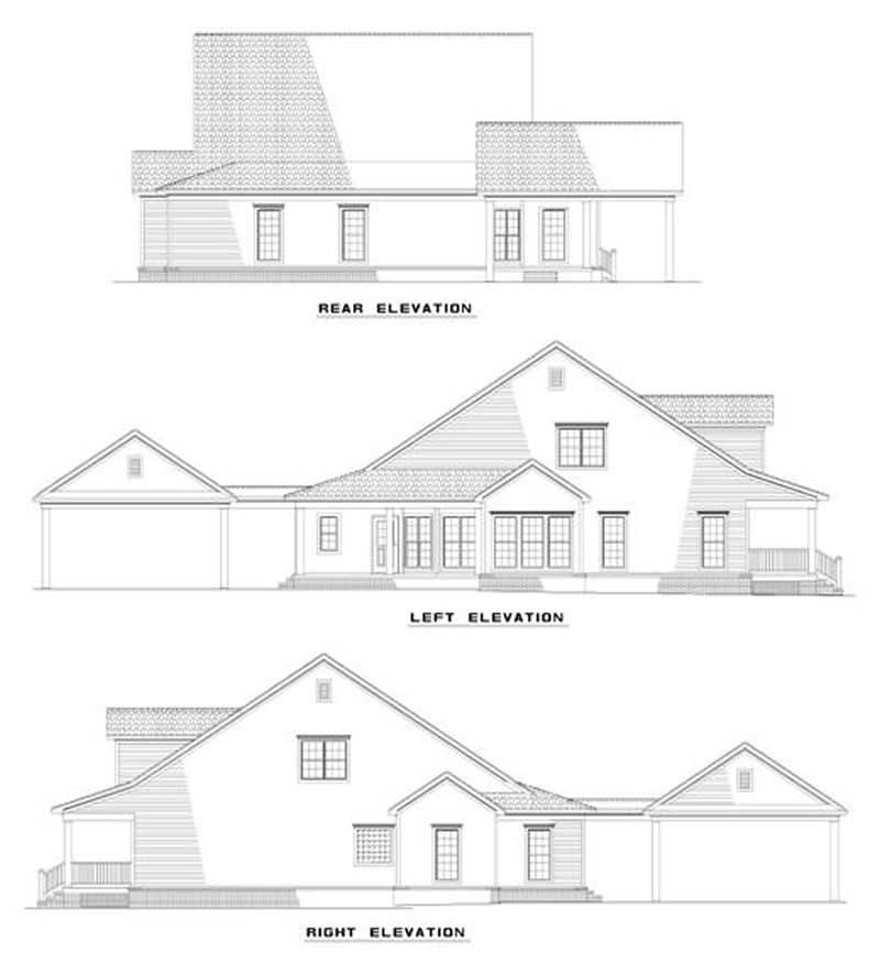 Home Plan Elevations