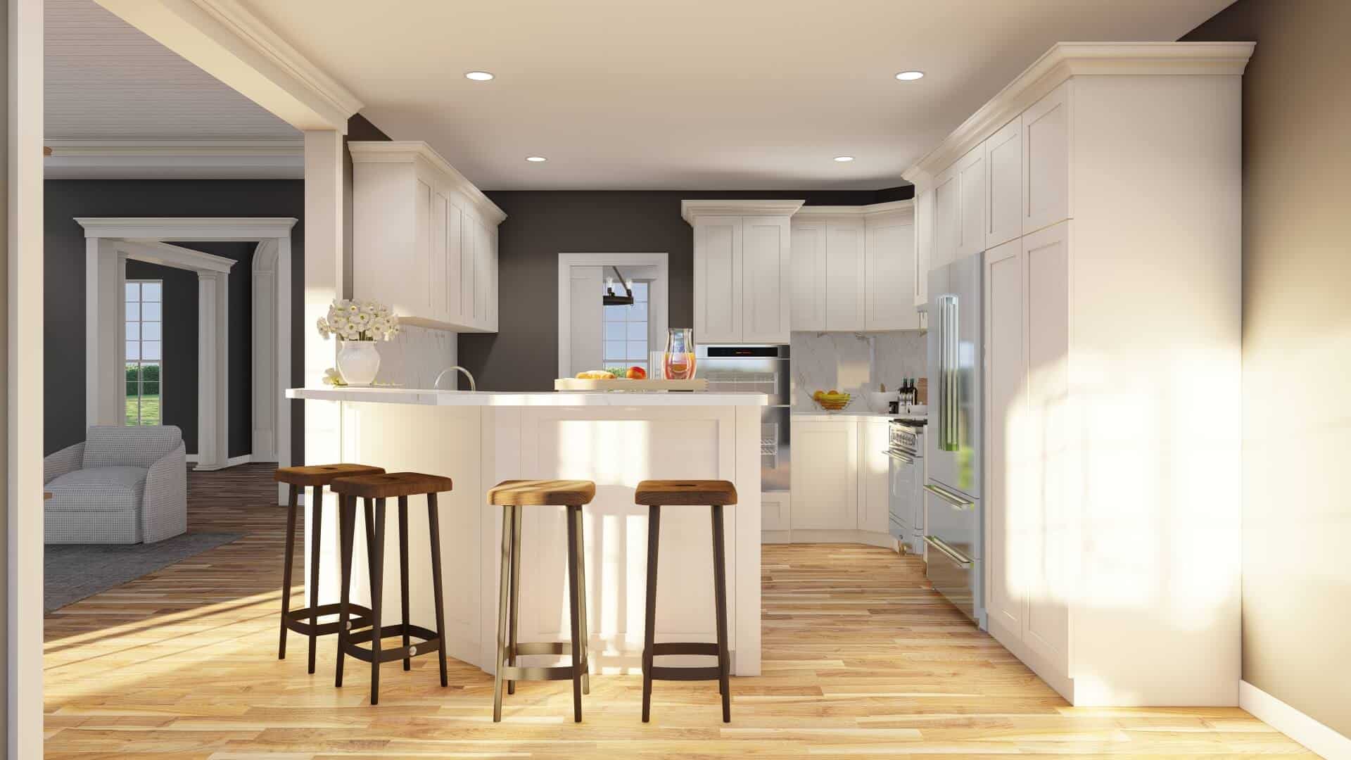 Kitchen: Breakfast Bar