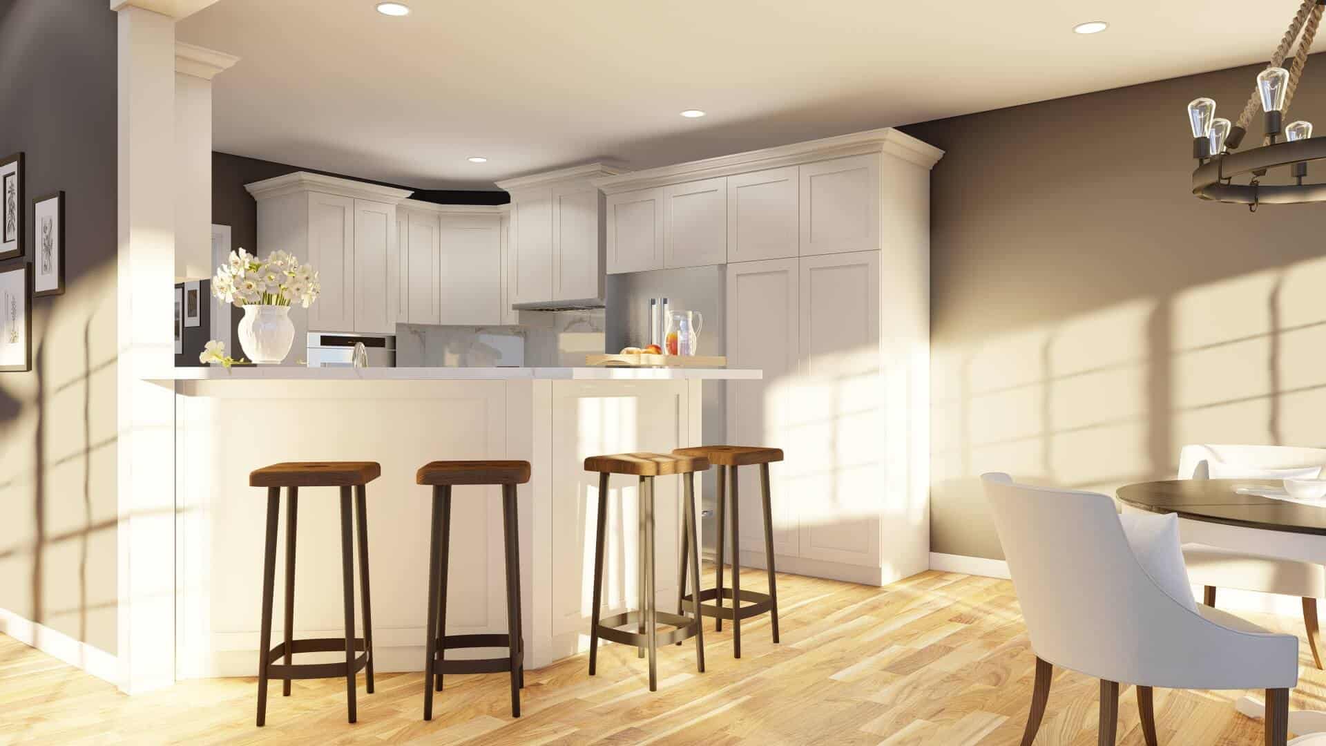 Kitchen: Breakfast Bar