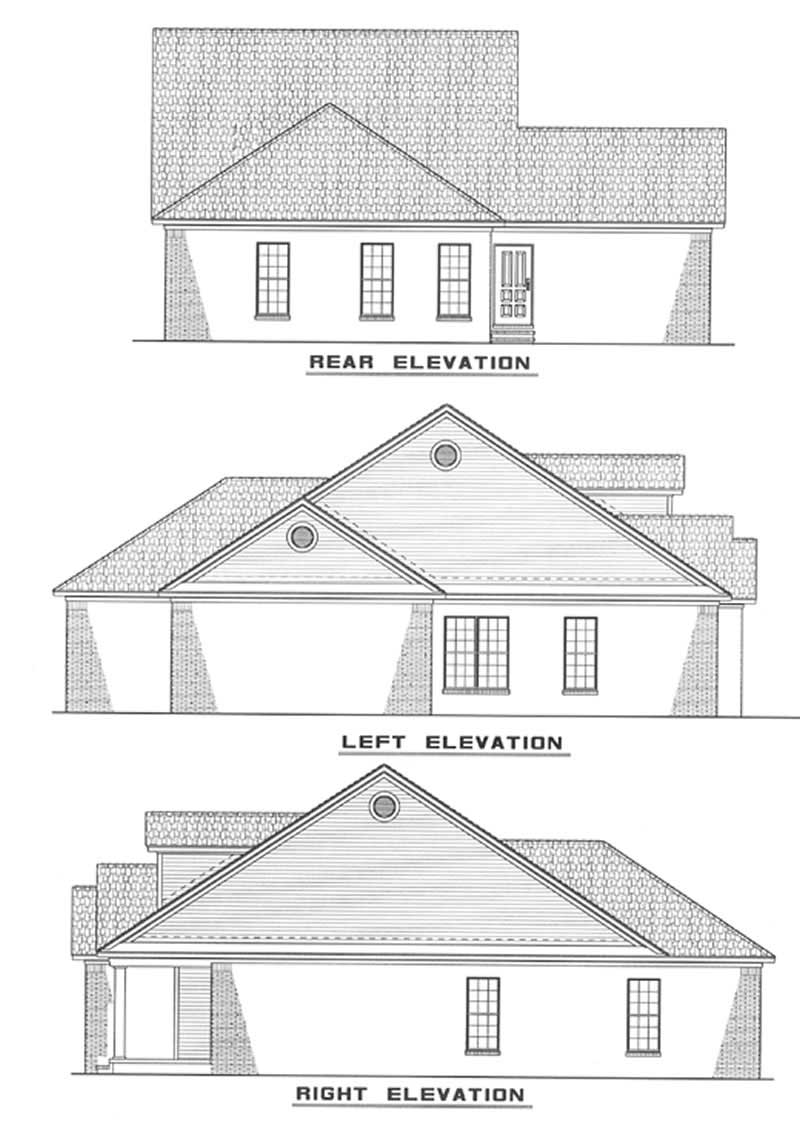 Home Plan Elevations
