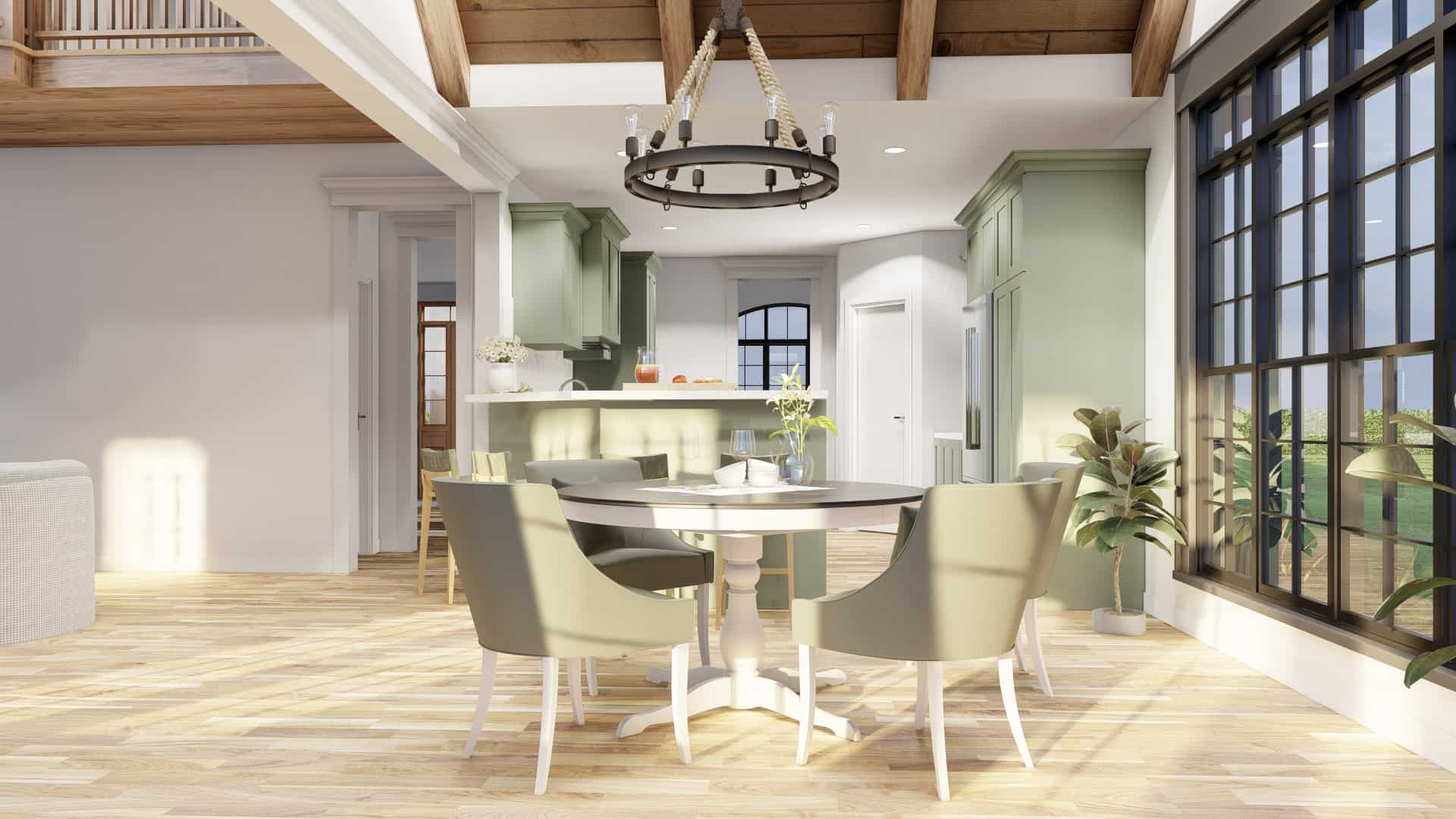 Kitchen: Breakfast Nook
