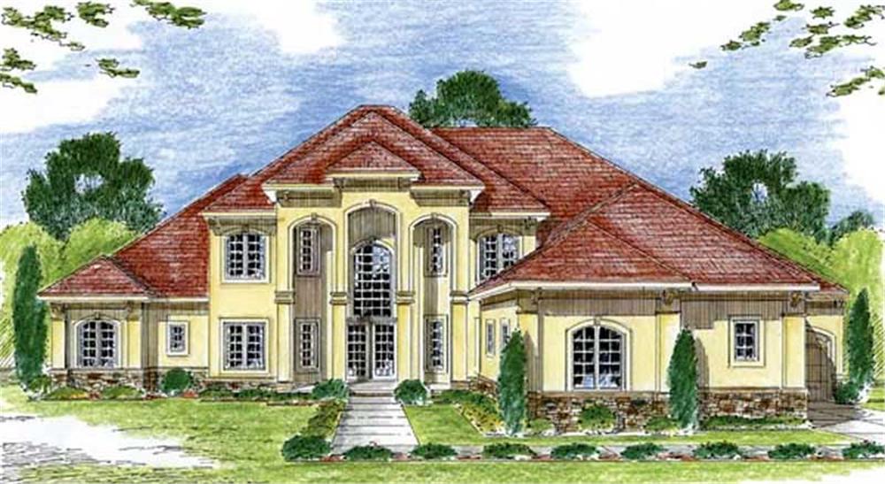Main image for house plan # 20285