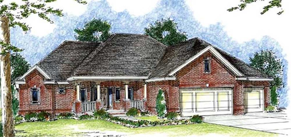 Main image for house plan # 20283