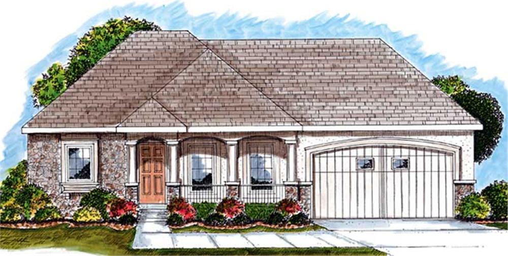 Main image for house plan # 20238