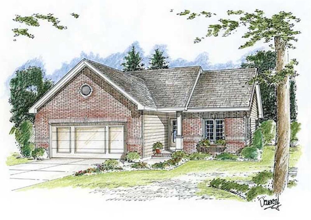 Main image for house plan # 20188