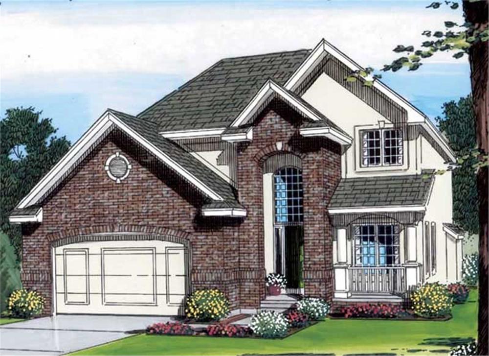 Main image for house plan # 20345