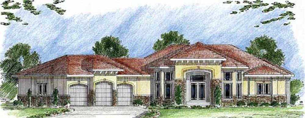 Main image for house plan # 20310
