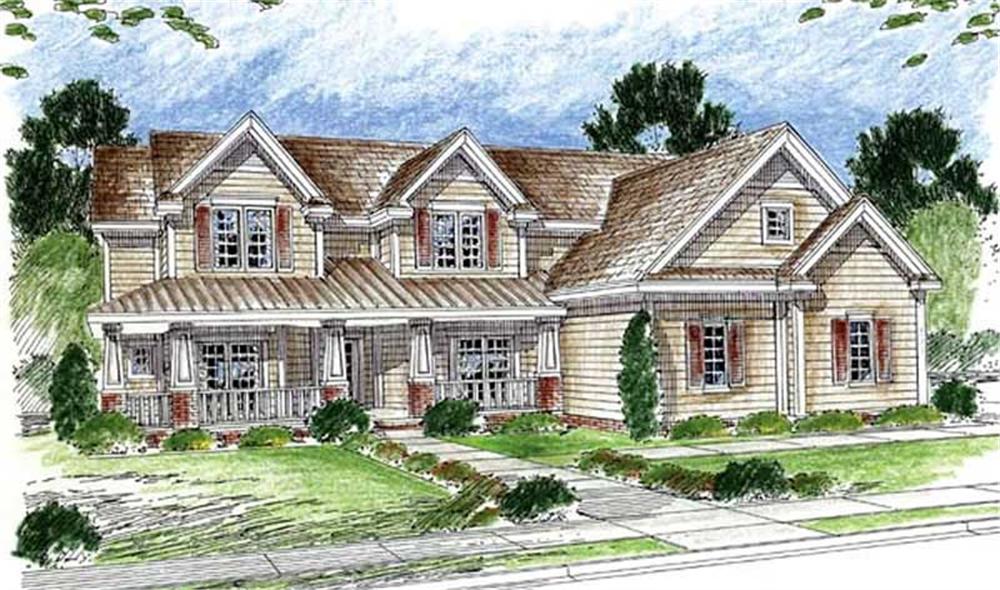 Main image for house plan # 20315