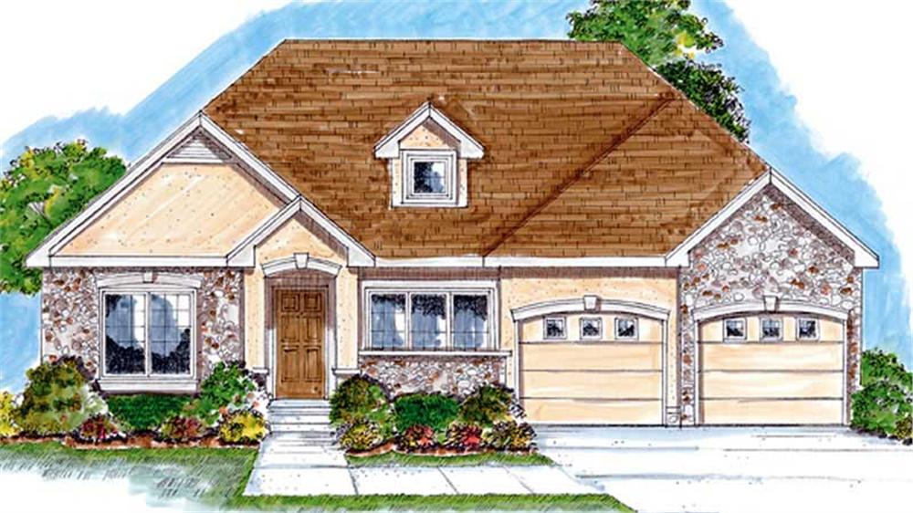 Main image for house plan # 20227
