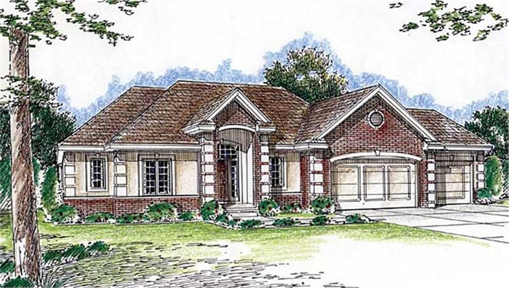 Main image for house plan # 20198
