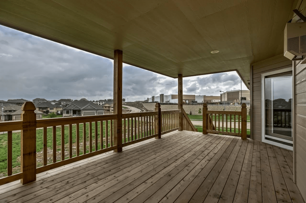 Deck of this 3-Bedroom,2392 Sq Ft Plan -2392