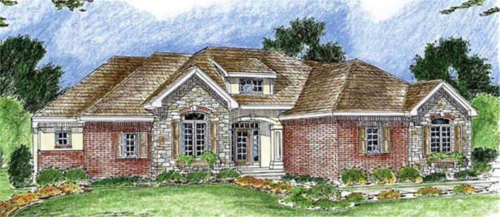 Main image for house plan # 20280