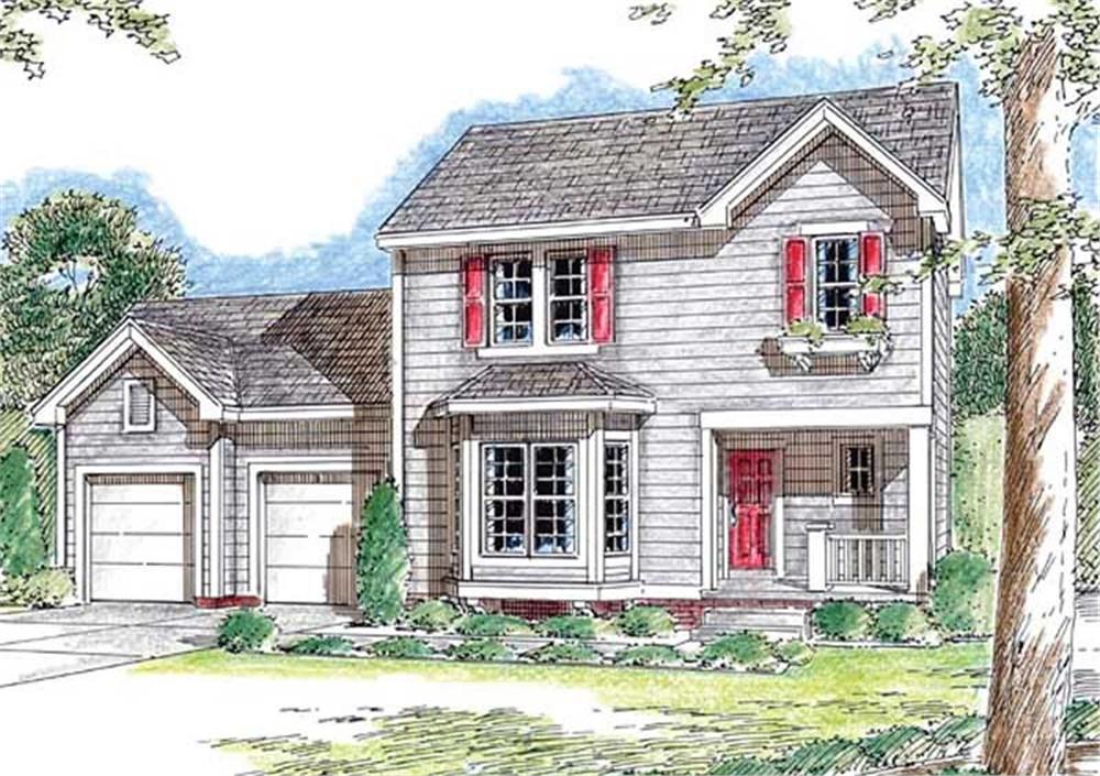 Main image for house plan # 20193