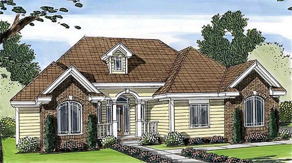 Main image for house plan # 20350