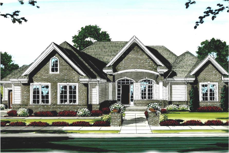 Main image for house plan # 100-1111