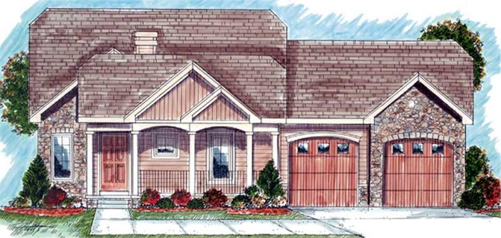 Main image for house plan # 20242