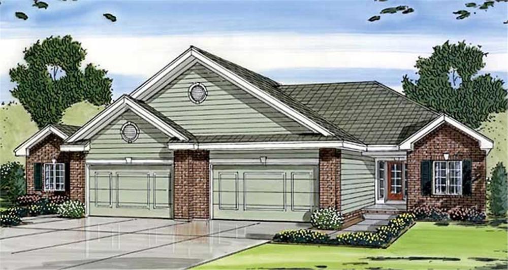 Main image for house plan # 20352