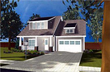 3-Bedroom, 1618 Sq Ft Ranch House Plan - 100-1139 - Front Exterior