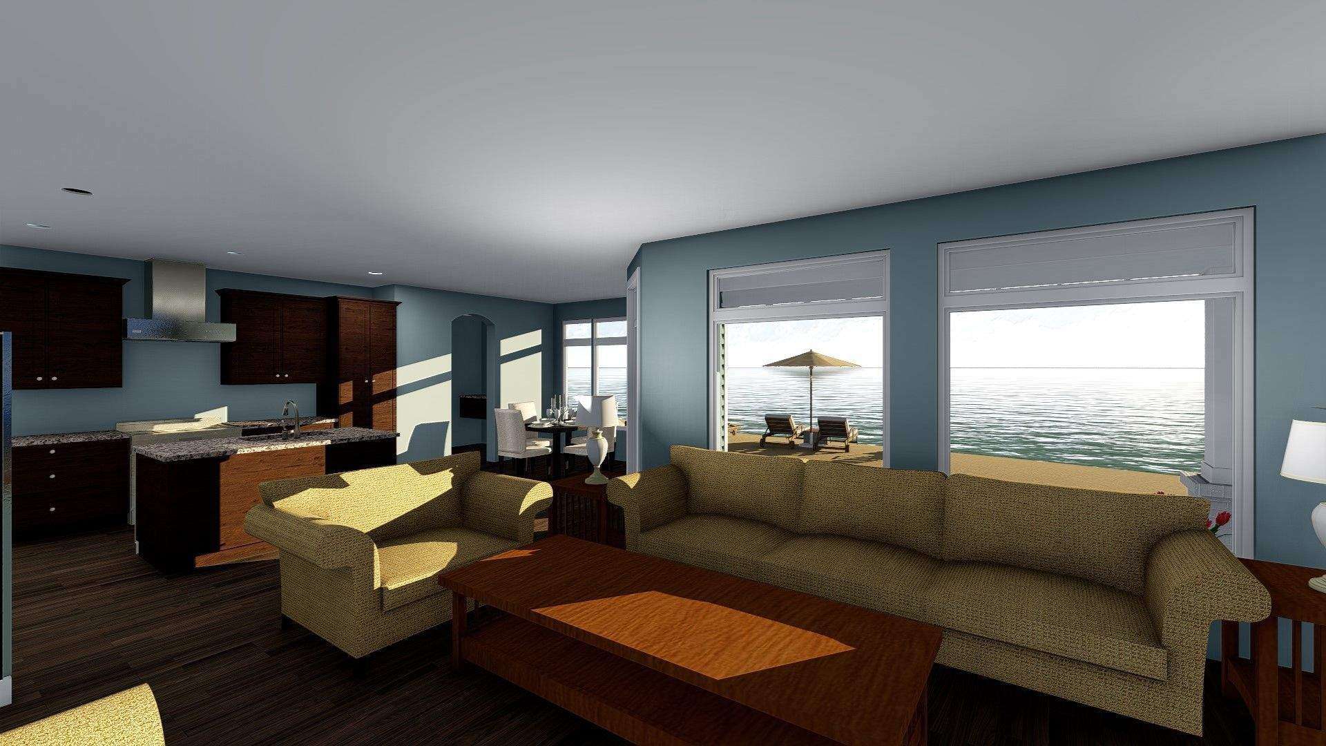 Family Room of this 4-Bedroom, 2526 Sq Ft Plan - 100-1310