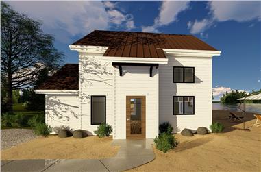 1-Bedroom, 852 Sq Ft Traditional Home Plan - 100-1323 - Main Exterior