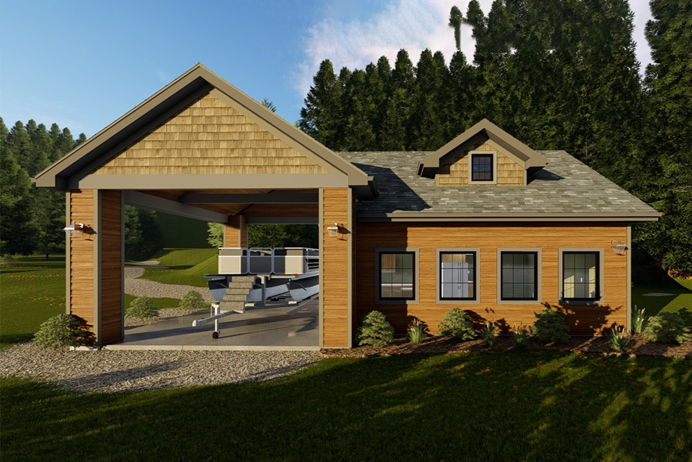Cottage House Plan 1 Bedrms 1 Baths 608 Sq Ft 100 1350