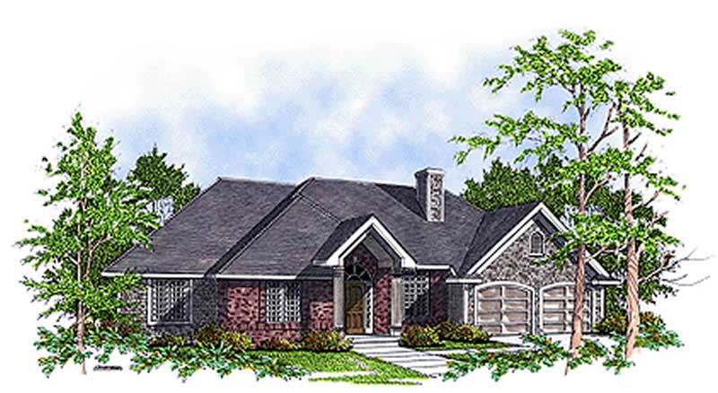 Main image for house plan # 17088