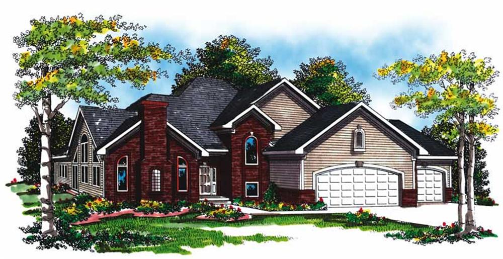 Main image for house plan # 17016