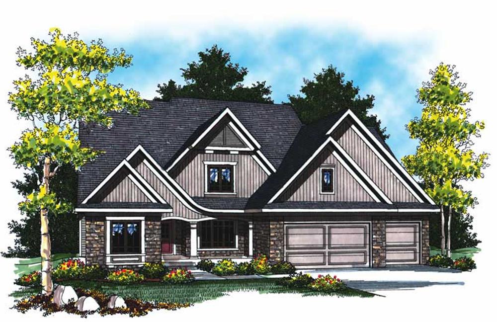 Main image for house plan # 17020