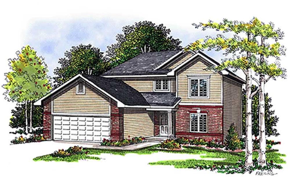 Main image for house plan # 17094