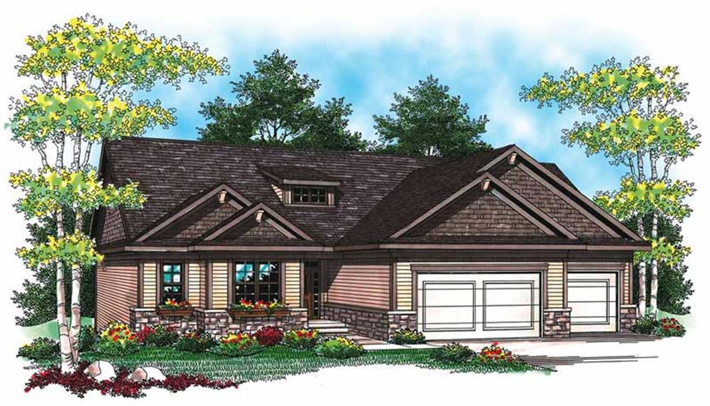 Main image for house plan # 19470