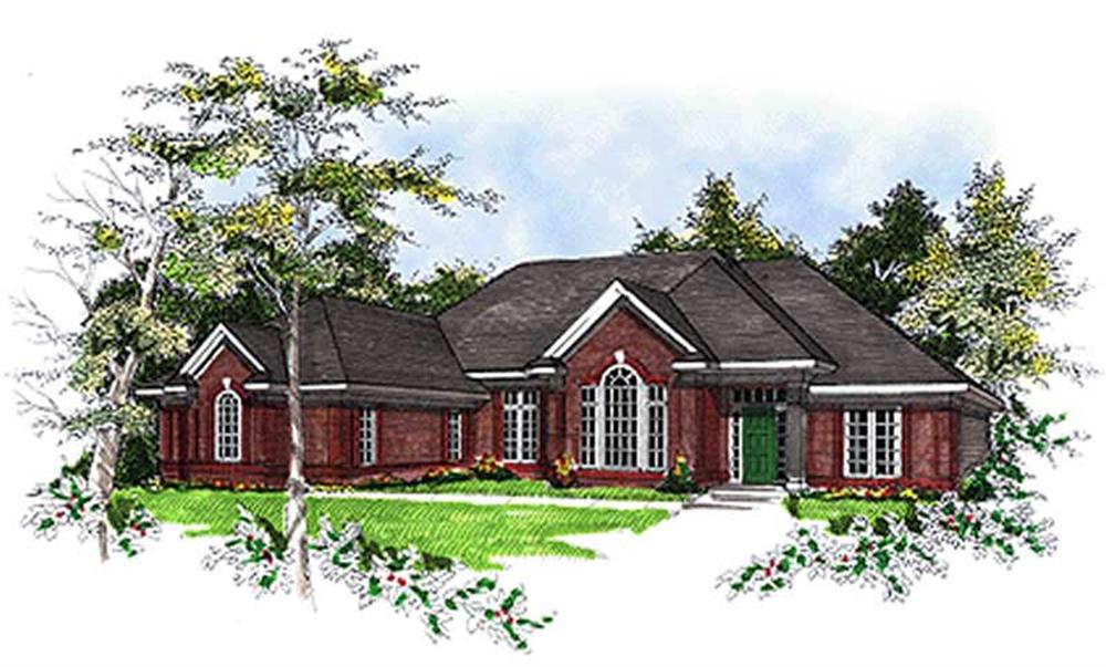 Main image for house plan # 17092