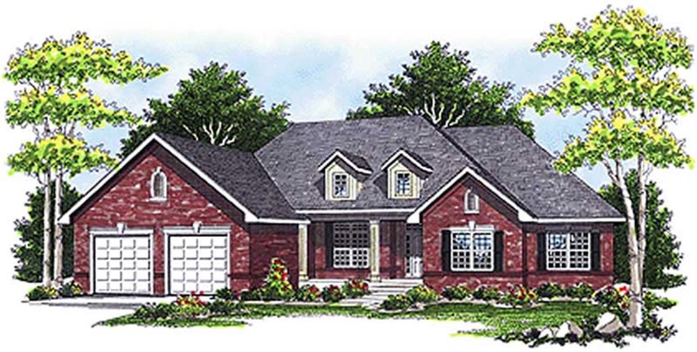 Main image for house plan # 17063
