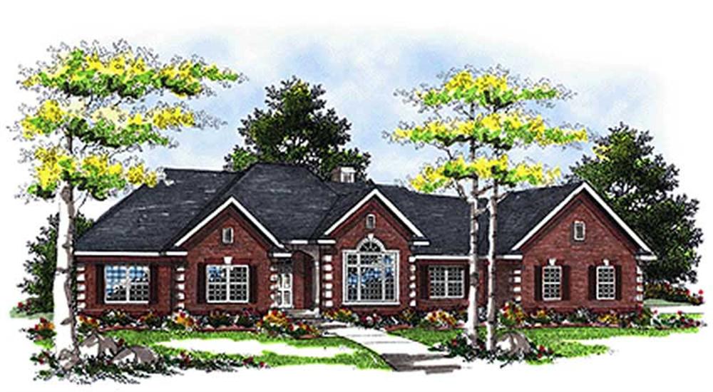 Main image for house plan # 17087