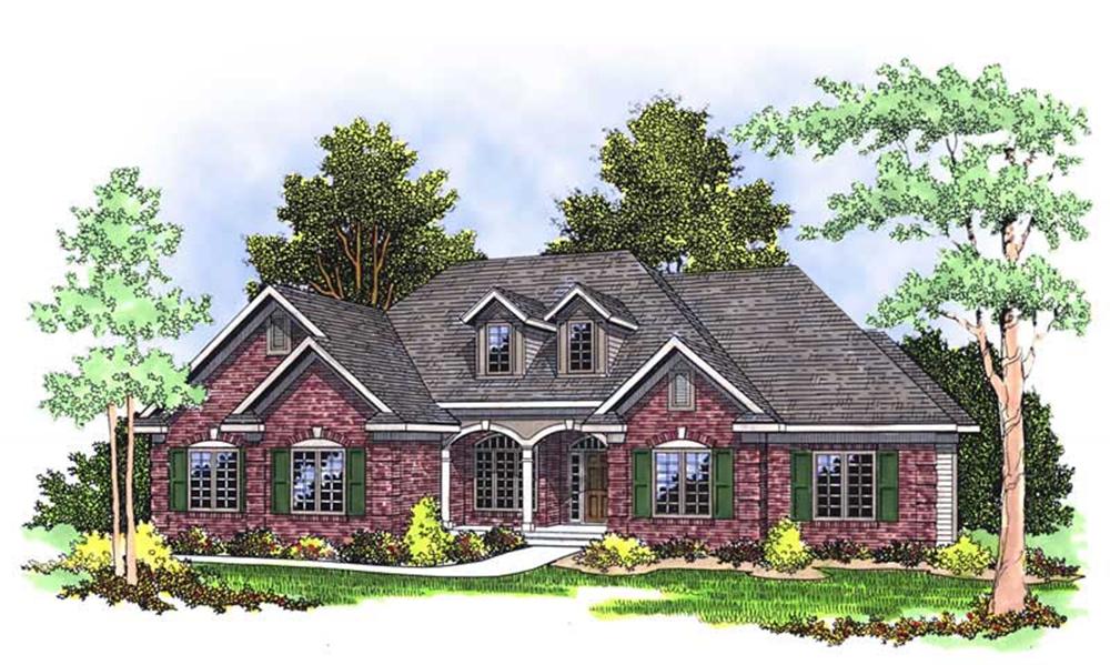 Main image for house plan # 13535