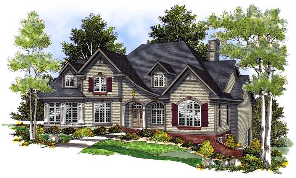 Main image for house plan # 13601