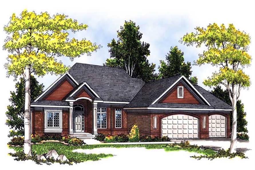 Main image for house plan # 13558