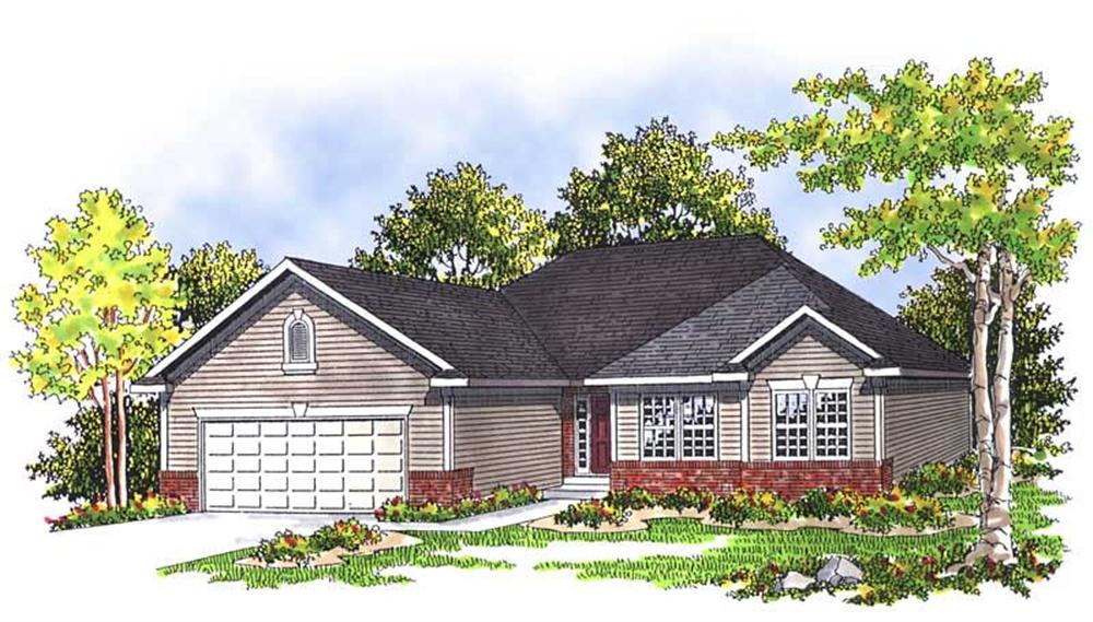 Main image for house plan # 13521