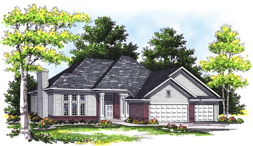 Main image for house plan # 13504